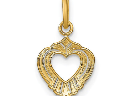 14k Yellow & Rhodium Jewelry Style K9526 - Classique Jewelry Inc.