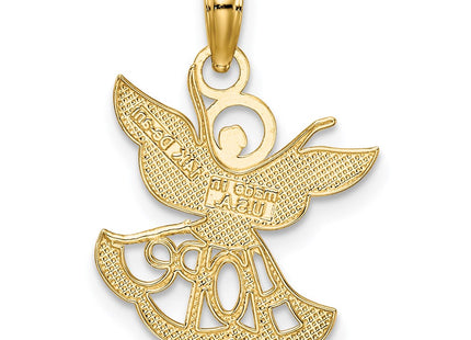 14k Yellow & Rhodium Jewelry Style K9547 - Classique Jewelry Inc.