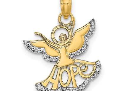 14k Yellow & Rhodium Jewelry Style K9547 - Classique Jewelry Inc.