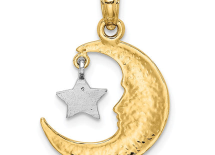 14k Two-tone Pendants Style K955 - Classique Jewelry Inc.