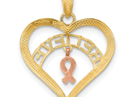 14k Two-tone Jewelry Style K9551 - Classique Jewelry Inc.