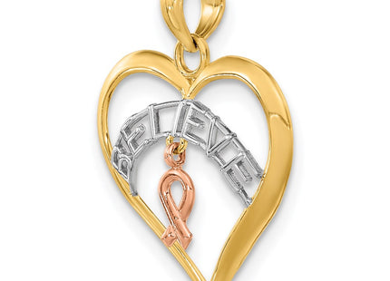 14k Two-tone Jewelry Style K9551 - Classique Jewelry Inc.
