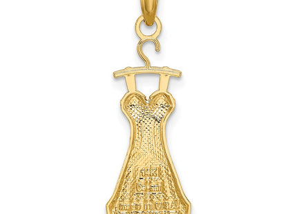 14k Yellow & Rhodium Jewelry Style K9552 - Classique Jewelry Inc.