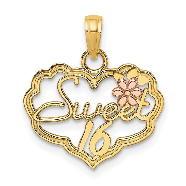 14k Two-tone Jewelry Style K9554 - Classique Jewelry Inc.