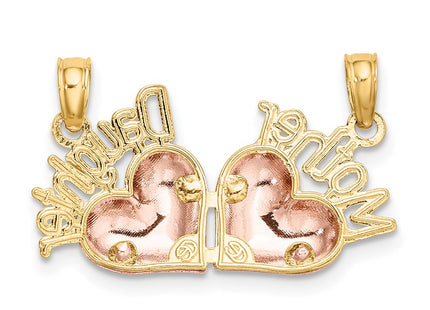 14k Two-tone Jewelry Style K9556 - Classique Jewelry Inc.