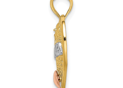 14k Two-tone Jewelry Style K9557 - Classique Jewelry Inc.