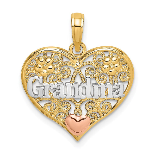 14k Two-tone Jewelry Style K9557 - Classique Jewelry Inc.