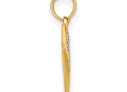 14k Two-tone Jewelry Style K9558 - Classique Jewelry Inc.