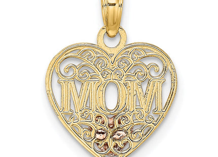 14k Two-tone Pendants Style K9559 - Classique Jewelry Inc.