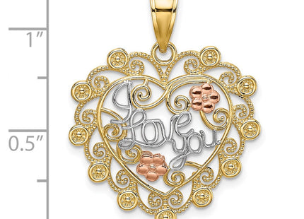 14k Two-tone Jewelry Style K9560 - Classique Jewelry Inc.