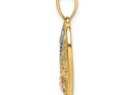14k Two-tone Jewelry Style K9561 - Classique Jewelry Inc.