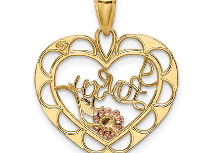 14k Two-tone Jewelry Style K9563 - Classique Jewelry Inc.