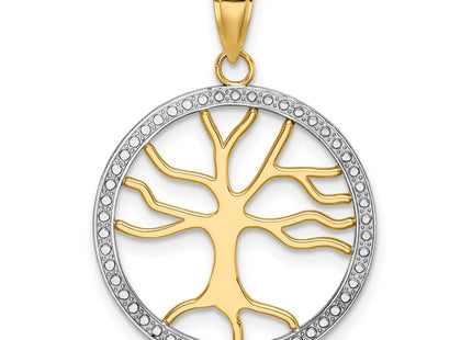 14k Yellow & Rhodium Jewelry Style K9564 - Classique Jewelry Inc.