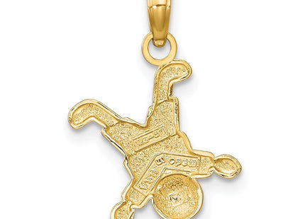 14k Yellow Gold Pendants Style K9566 - Classique Jewelry Inc.