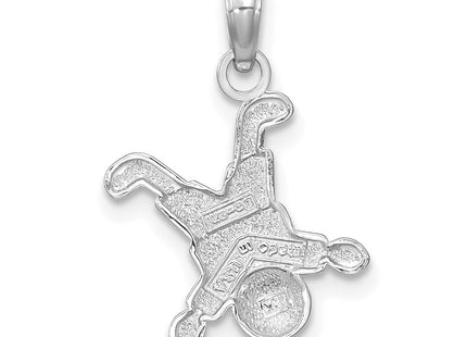 14k White Gold Pendants Style K9566W - Classique Jewelry Inc.