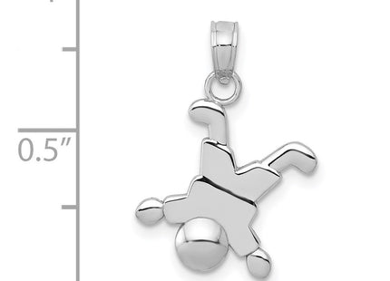 14k White Gold Pendants Style K9566W - Classique Jewelry Inc.