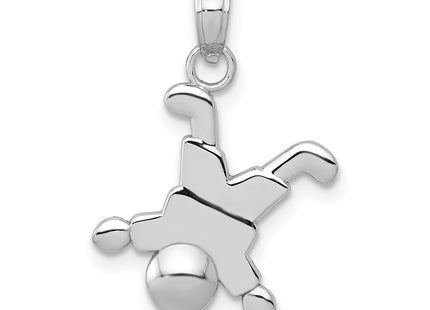 14k White Gold Pendants Style K9566W - Classique Jewelry Inc.