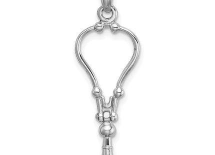 14k White Gold Pendants Style K9569W - Classique Jewelry Inc.