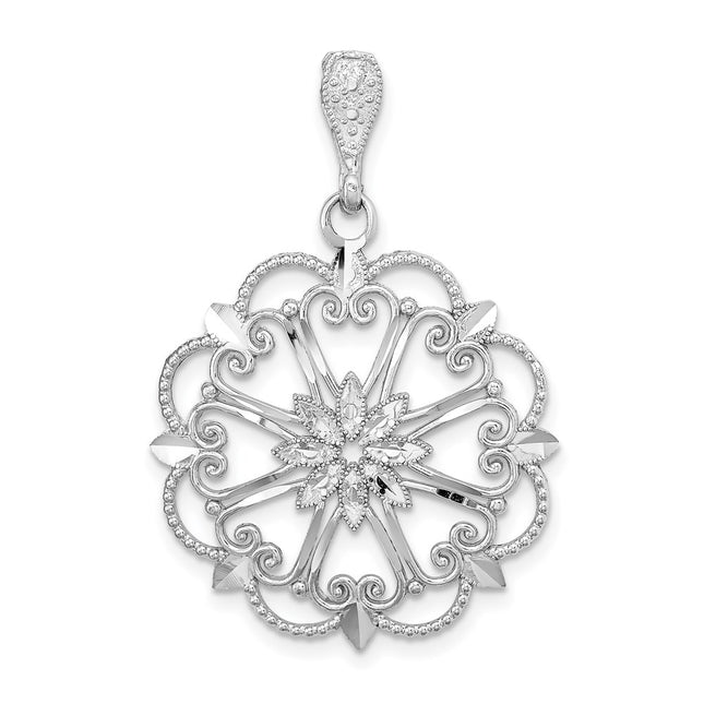 14k White Gold Jewelry Style K9571W - Classique Jewelry Inc.