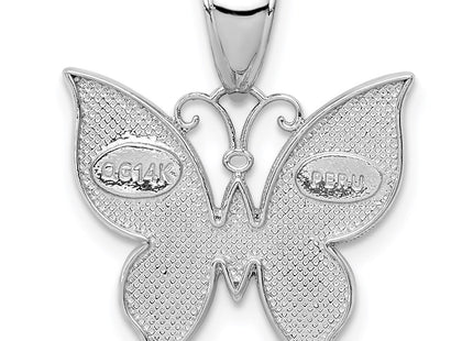 14k White Gold Pendants Style K9572W - Classique Jewelry Inc.