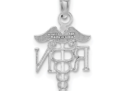 14k White Gold Pendants Style K9575W - Classique Jewelry Inc.