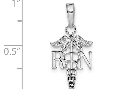 14k White Gold Pendants Style K9575W - Classique Jewelry Inc.