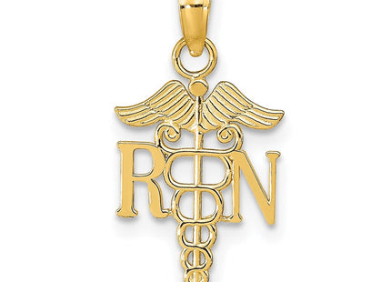 14k Polished R.N. Pendant (Style K9575)