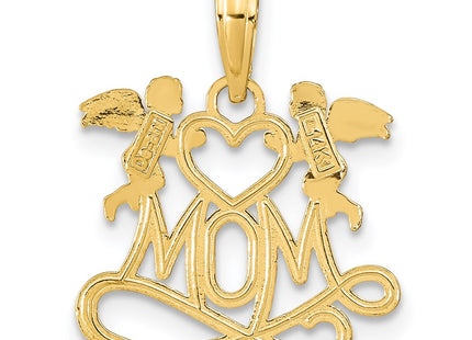 14k Yellow Gold Pendants Style K9577 - Classique Jewelry Inc.