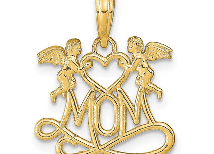 14k Yellow Gold Pendants Style K9577 - Classique Jewelry Inc.