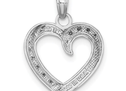 14k White Gold Pendants Style K9579W - Classique Jewelry Inc.