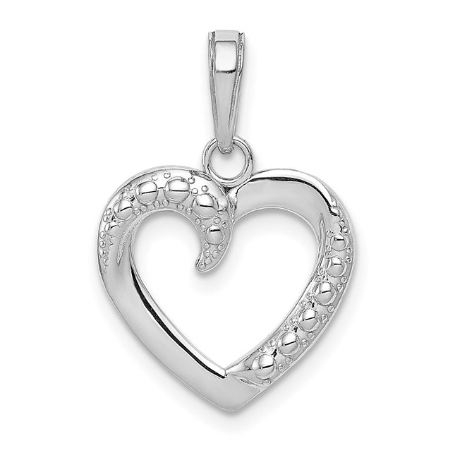 14k White Gold Pendants Style K9579W - Classique Jewelry Inc.