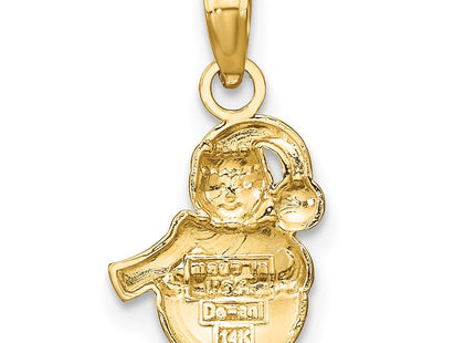 14k Yellow Gold Pendants Style K9587 - Classique Jewelry Inc.