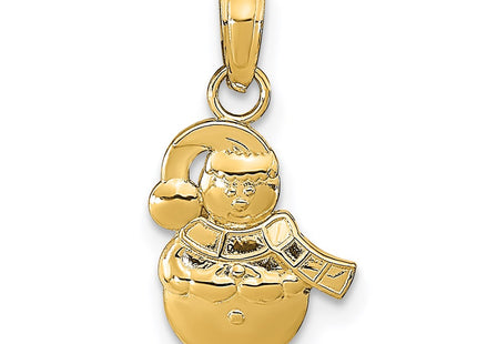 14k Yellow Gold Pendants Style K9587 - Classique Jewelry Inc.