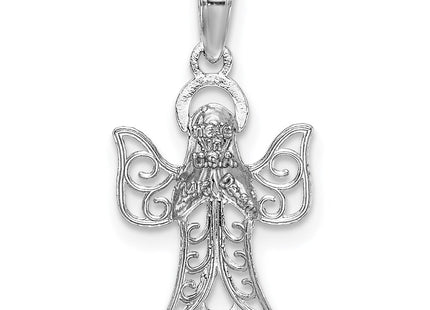 14k White Gold Pendants Style K9592W - Classique Jewelry Inc.