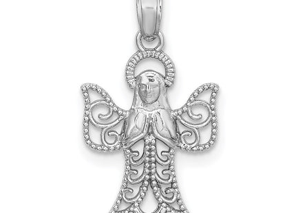 14k White Gold Pendants Style K9592W - Classique Jewelry Inc.