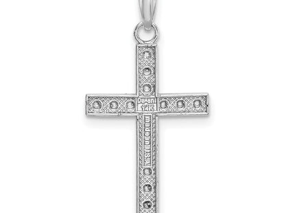 14k White Gold Jewelry Style K9594W - Classique Jewelry Inc.