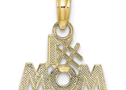 14K gold pendant, further view