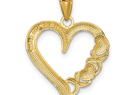 14k Yellow Gold Pendants Style K9596 - Classique Jewelry Inc.