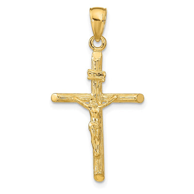 14K gold crucifix pendant