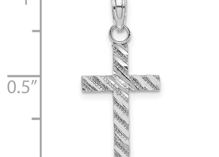 14k White Gold Pendants Style K9640W - Classique Jewelry Inc.