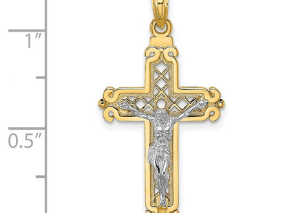 14k Two-tone Jewelry Style K9673 - Classique Jewelry Inc.