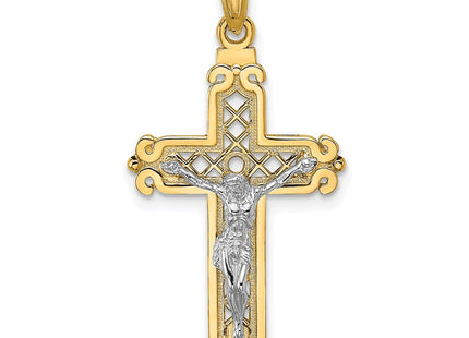 14k Two-tone Jewelry Style K9673 - Classique Jewelry Inc.