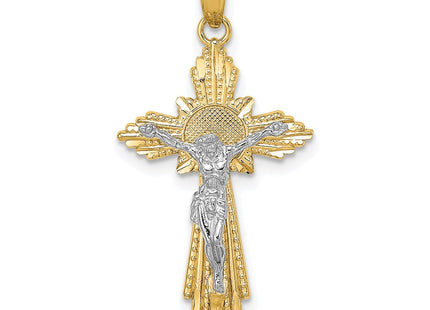 14k Two-tone Pendants Style K9674 - Classique Jewelry Inc.