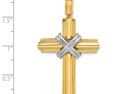 14k Two-tone Jewelry Style K9728 - Classique Jewelry Inc.