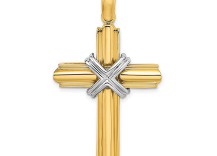 14k Two-tone Jewelry Style K9728 - Classique Jewelry Inc.