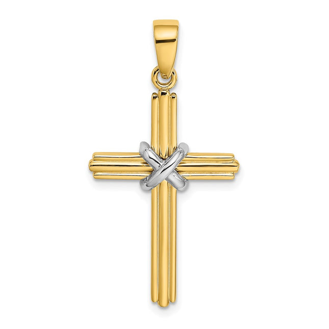 14k Two-tone Jewelry Style K9738 - Classique Jewelry Inc.