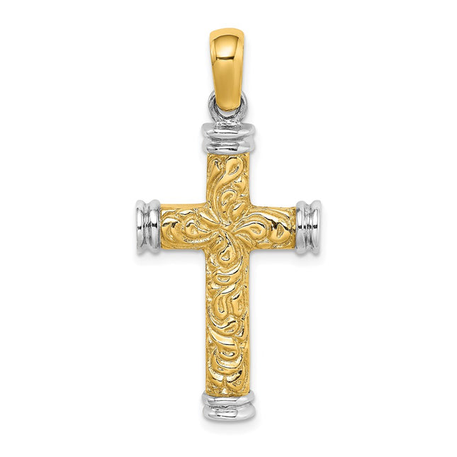 14k Two-tone Jewelry Style K9746 - Classique Jewelry Inc.