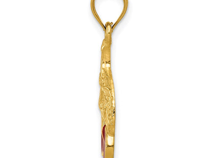 14k Yellow Gold Pendants Style K975 - Classique Jewelry Inc.