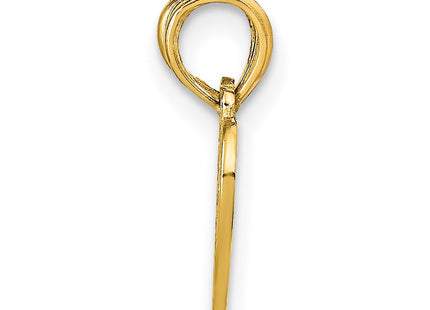 14k Yellow Gold Pendants Style K9757 - Classique Jewelry Inc.