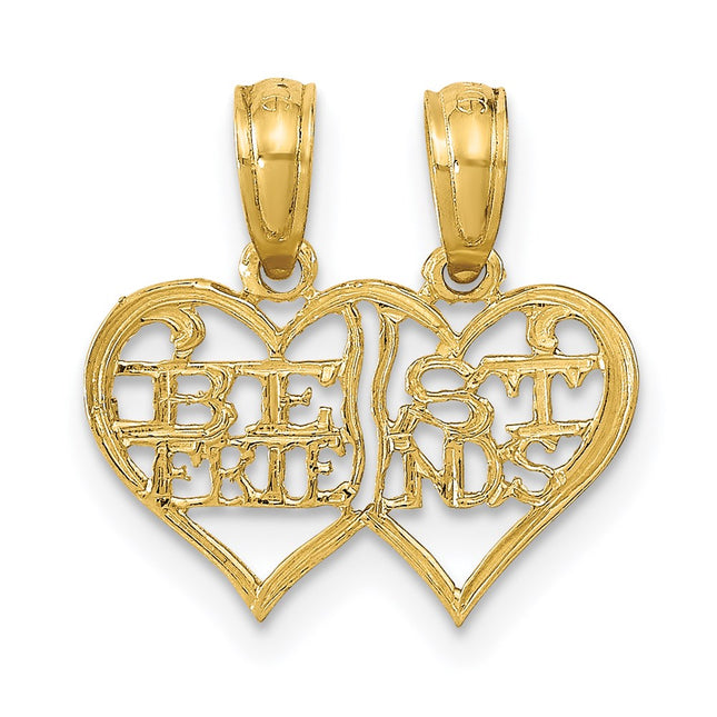 14k Yellow Gold Pendants Style K9757 - Classique Jewelry Inc.